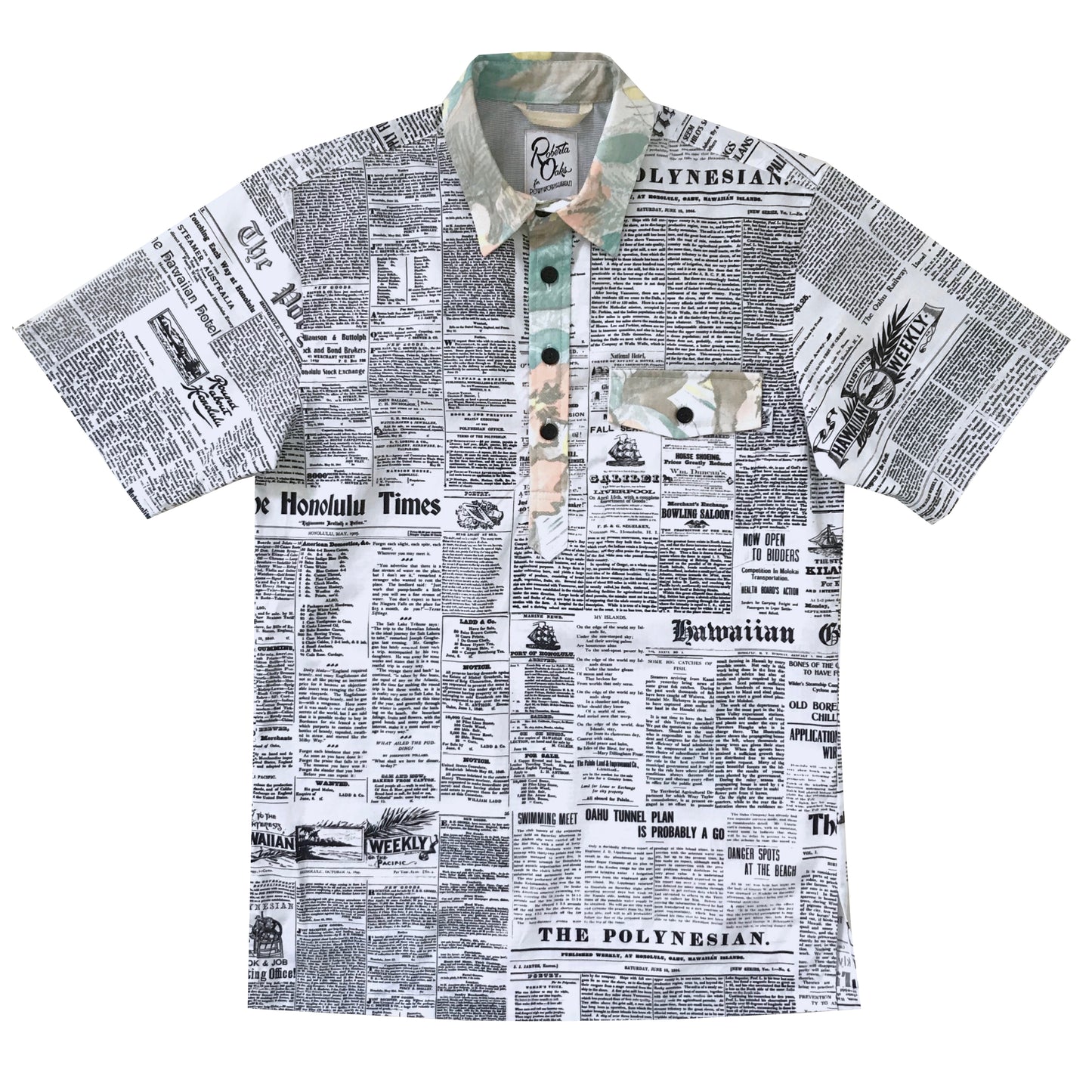 Pow! Wow! Hawaii 2019 Old News Pullover Shirt