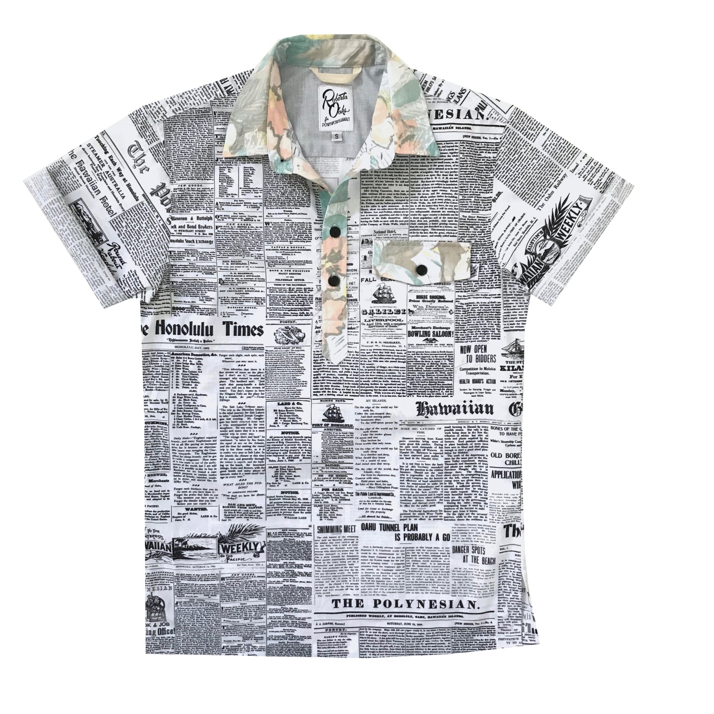 Pow! Wow! Hawaii 2019 Old News Pullover Shirt