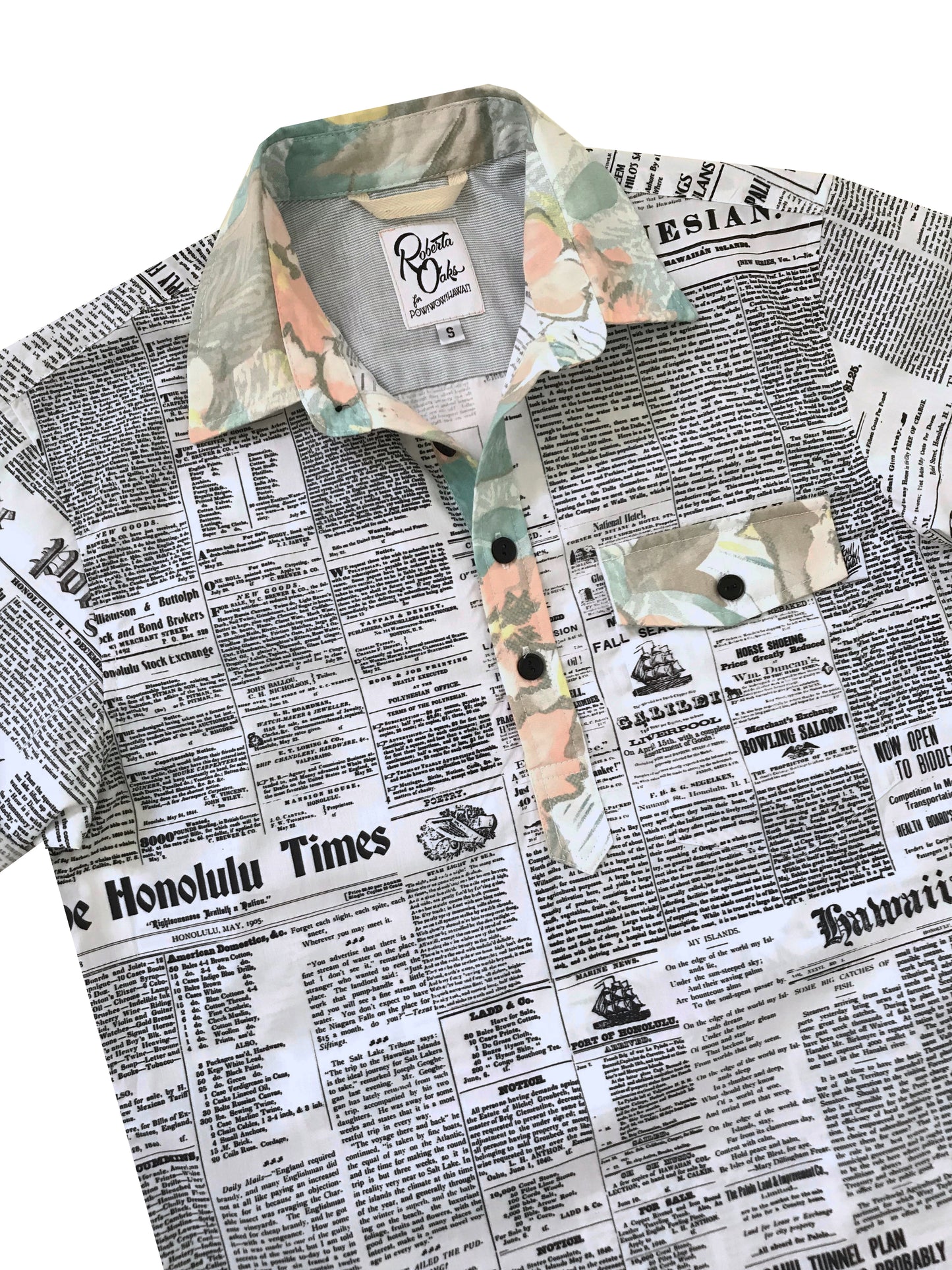 Pow! Wow! Hawaii 2019 Old News Pullover Shirt