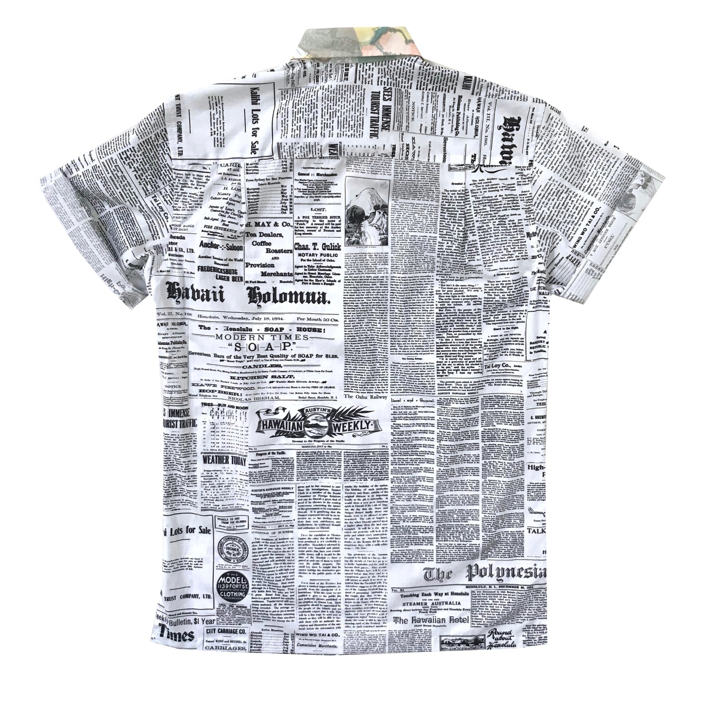 Pow! Wow! Hawaii 2019 Old News Pullover Shirt