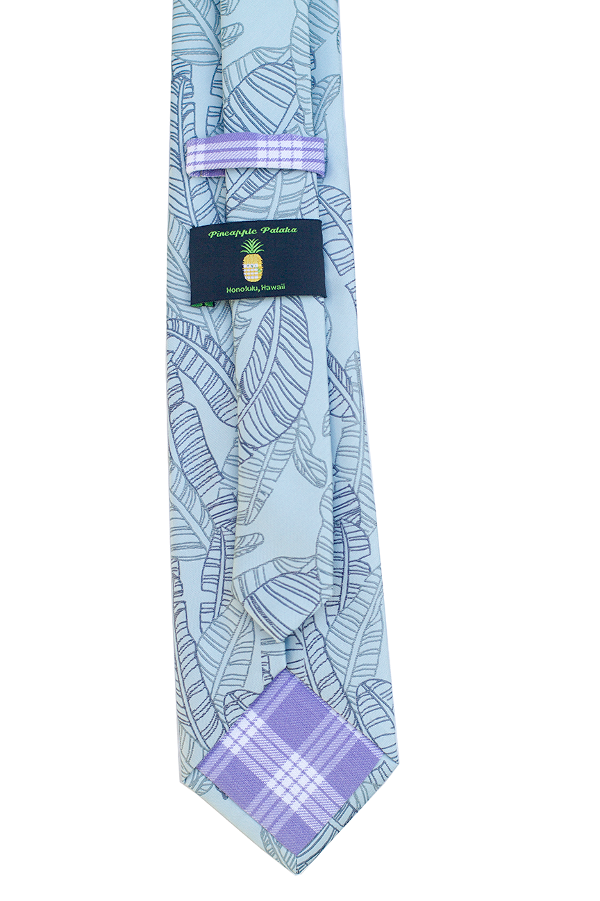 Mai'a Light Blue Modern Tie