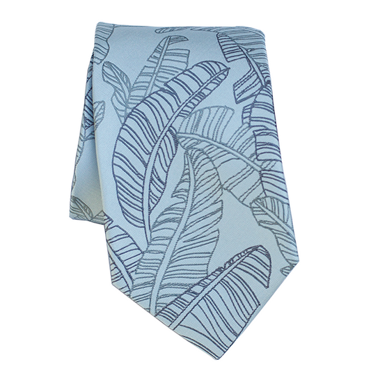 Mai'a Light Blue Modern Tie