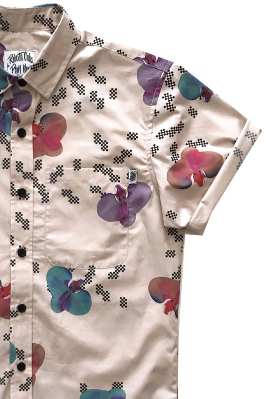 Pow! Wow! Hawaii 2018 Electric Orchid Shirt