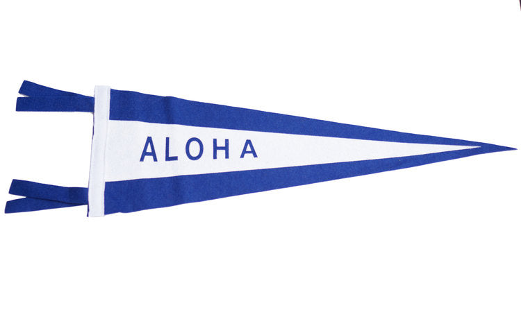 LARGE PENNANT - ALOHA