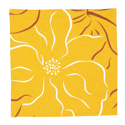 Waialua Linen Napkin Set - Curry