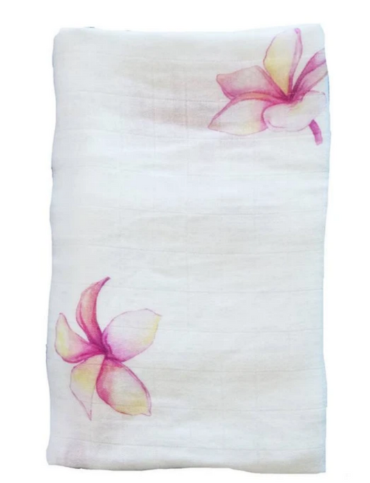 Swaddle Blanket - Plumeria