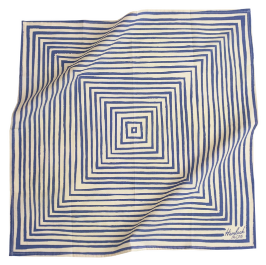 Bandana Sammie Blue + White