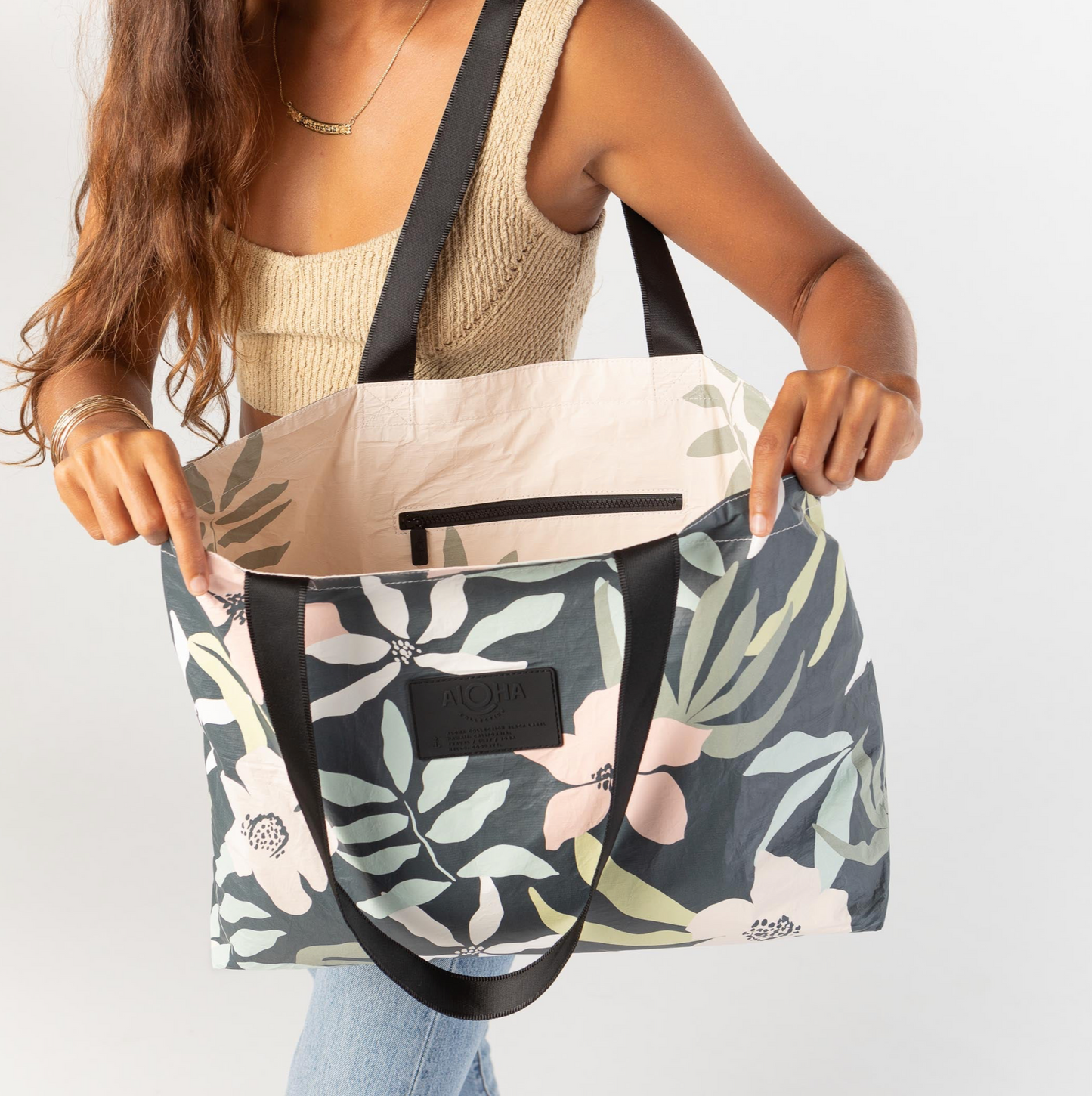Floral in Eve - Holo Holo Reversible Tote