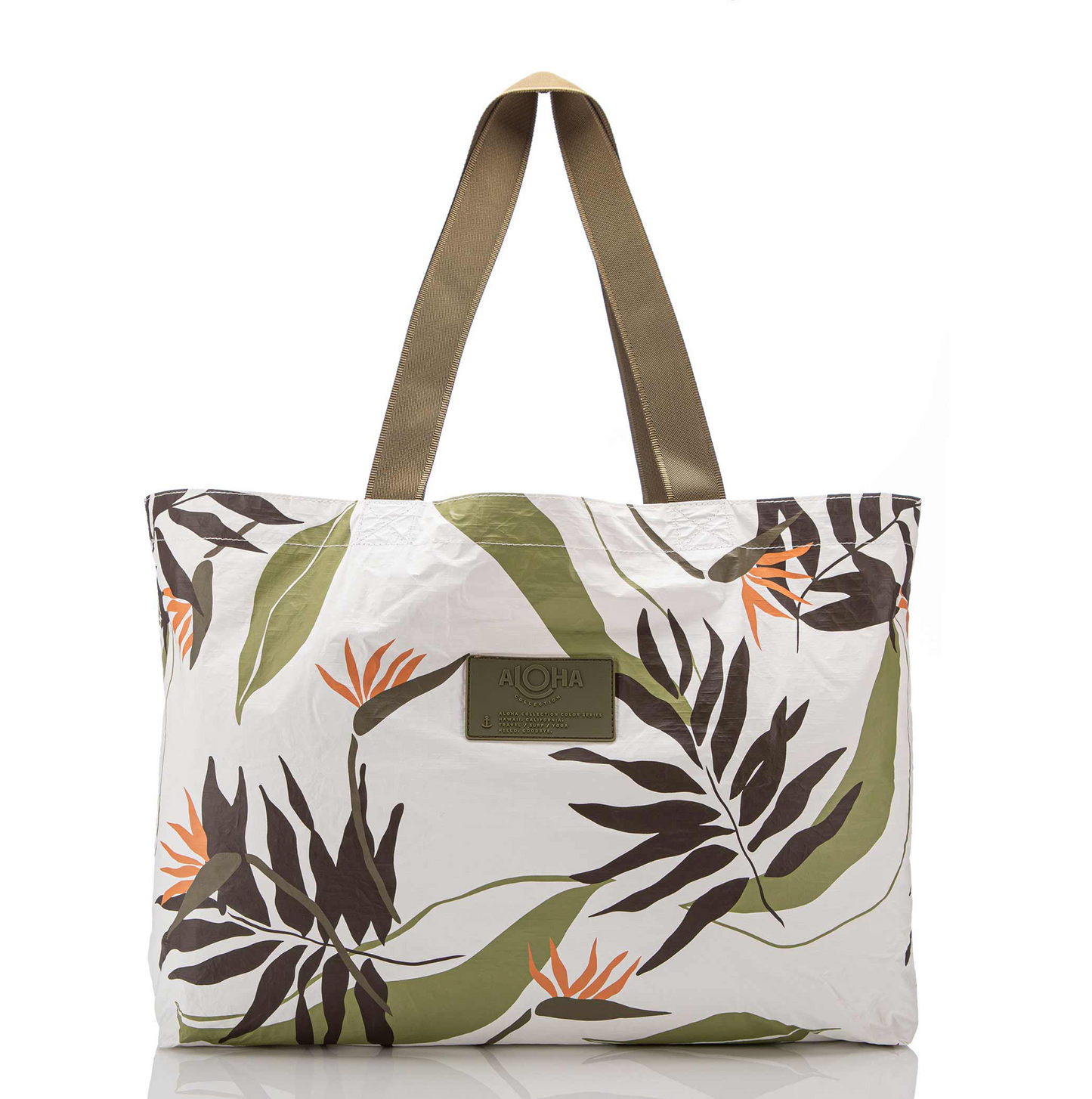 Painted Birds Green - Holo Holo Reversible Tote