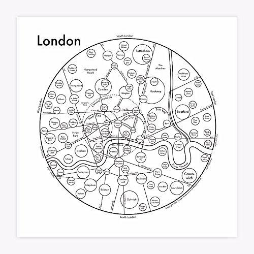 London Letterpress Print