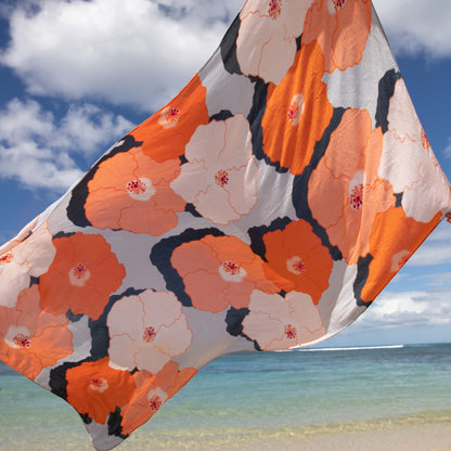 Retro Hibiscus Pareo