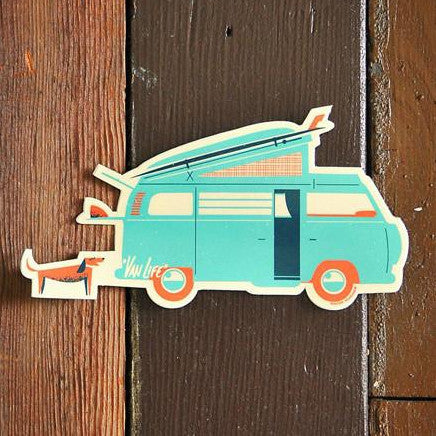 Van Life Sticker by Nick Kuchar