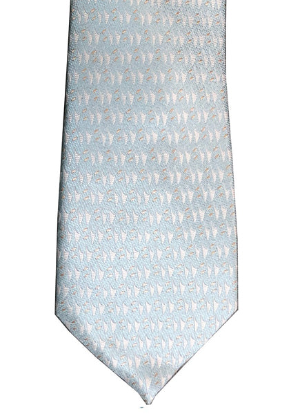 Hawaiian Voyage Power Blue Modern Tie