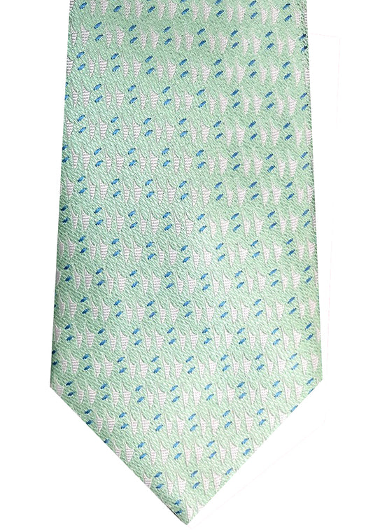 Hawaiian Voyage Mint Modern Tie